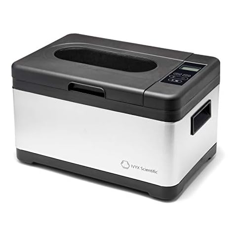 Recirculating Lab Water Bath, RT-100°C, 8 L Capacity, 800W Cover