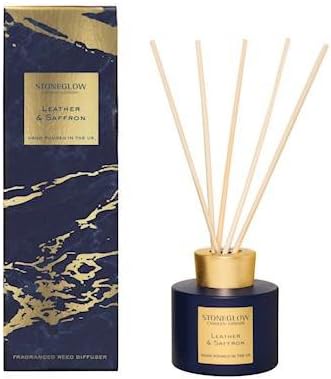 Stoneglow Leather SAFRON Luna Reed Diffuser