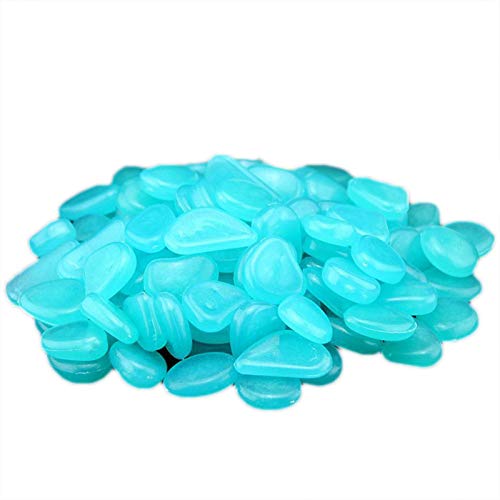 Pinkpaopao glow stones, garden decor rocks, glow in the…