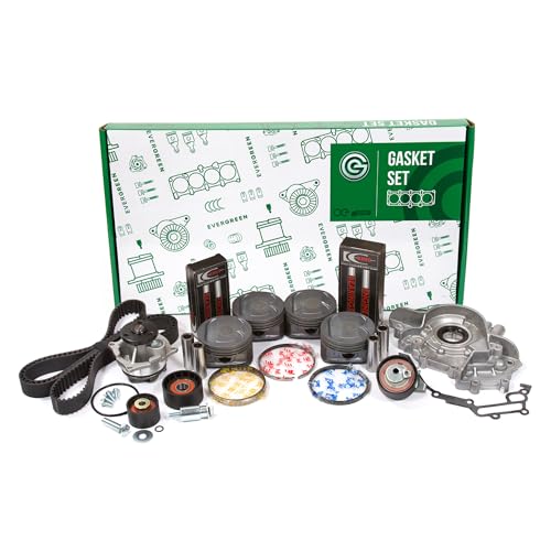 Evergreen SA-5494173080-5 Engine Rebuild Kit Compatible With/For 01-03 Mercury Cougar Ford Escort 2.0 DOHC 3 16V ZETEC