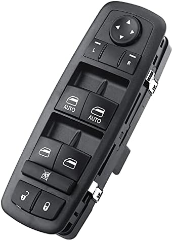 Driver Side Power Master Control Window Switch Replacement for 2009-2012 Dodge Ram 1500 2500 3500, OE Replace 4602863AD 4602863AB 4602863AC