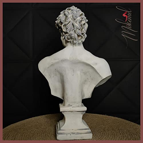 Decoración del hogar con el busto de Julio César hecho a mano para salón 7