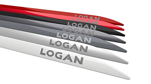 Jogo Frisos Laterais Slim, Flash Acessórios, Logan Branco Glacier (4 Peças)