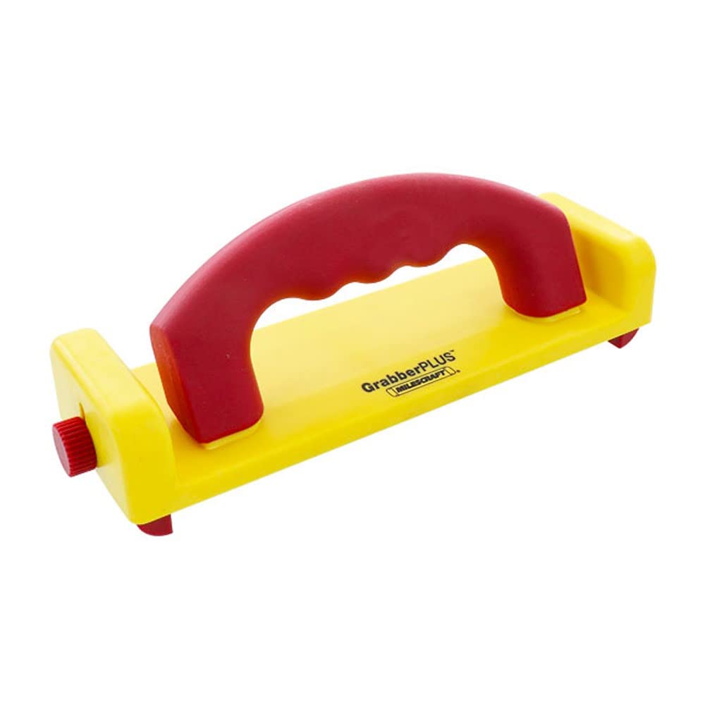 Milescraft3405 GrabberPLUS - Pushblock for Table Saws, Router Tables, Band Saws & Jointers, Yellow