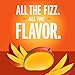 IZZE Sparkling Juice Beverage Blend, Mango, No Sugar Added, 8.4 FL OZ, 6 Cans