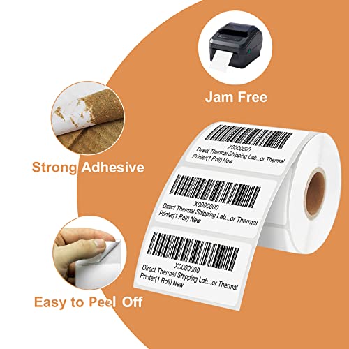 2" X 1” Direct Thermal Labels - Address Labels Compatible With Roll & Zebra Desktop Label Printers For Barcode Labels, Fba Labels, And Address Shipping(1000 Labels /Roll, 12 Rolls) #TOP3
