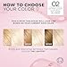 L'Oreal Paris Excellence Creme Permanent Triple Care Hair Color, 02 Extra Light Natural Blonde, Gray Coverage For Up to 8 Weeks, All Hair Types, Pack of 1
