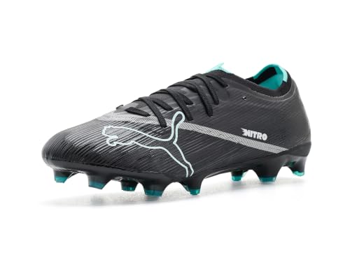 PUMA Men's Ultra Nitro 7 Match Soccer Cleats Black/Mint 9N