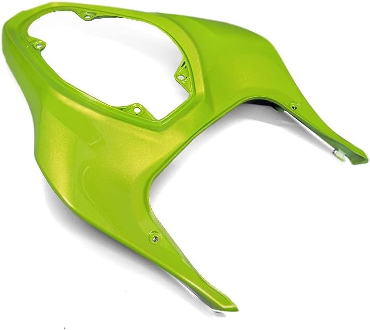 Vista 7 de GLoyer Motorcycle Windshield Z900 Motorcycle Rear Seat Cover Side Panel Guard Fairing Cowl Ducktail Compatible with Kawasaki Z 900 2017 2018 2019