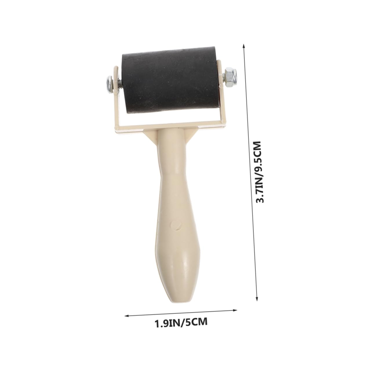 KALLORY 4pcs Printmaking Ink Roller Rollers for Printmaking Boys and Girls Stamping Tool Plastic for Crafting