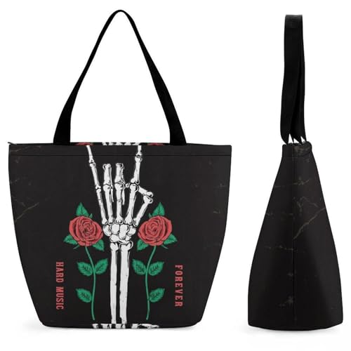 Sac à main pour femme Mains Rock grand volume géométrique 28.5x18x32.5cm