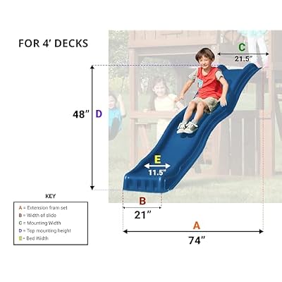 Swing-N-Slide Cool Wave , Blue