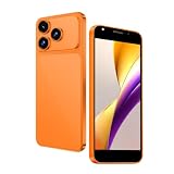 DEMANN GMBH Sblocca telefono cellulare, schermo da 5,0 pollici, 2 GB RAM + 16 GB ROM/TF 128 GB, doppia fotocamera, supporta 4G LTE FDD TDD, doppia SIM card adatta per principianti. (oro)