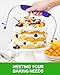 PROKITCHEN Cake Leveler, Cake Leveler & Slicer, Adjustable Cake Cutter Slicer Leveler, Cake Layer Slicer, Layer Cake Wire Cutter for Wedding Birthday Suitable for 10 Inch Cake Slicer For Even Slices