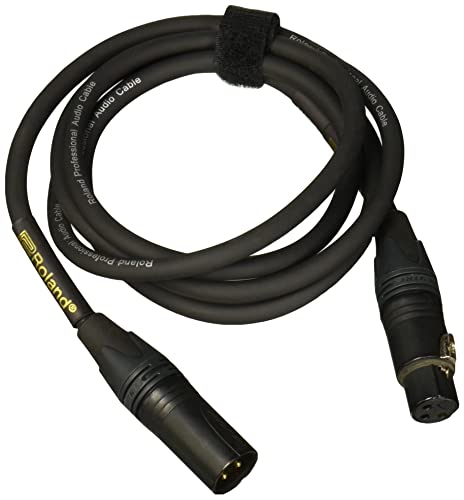Roland Gold Series Neutrik Xlr Microphone Cable, 5-Feet #TOP1