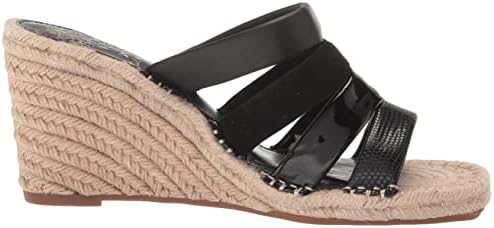 Vince Camuto Women's Footwear Women's Molisana Espadrille Wedge, Black, 9.5 | Image 5