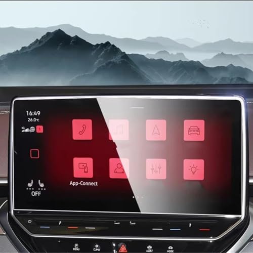 Verre trempé VW ID.6 (2021-2023) pour écran GPS et tableau de bord