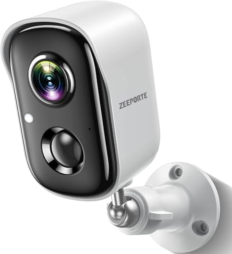 Security Cameras Wireless Outdoor 2K, Battery Powered WiFi Indoor...