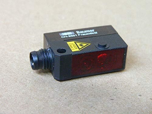 OZDK 10P5101/S35A | 10136503 | BAUMER PHOTOELECTRIC DIFFUSE CONTRAST LASER SENSOR, 3-150MM SENSING DISTANCE, M8X1, 10-30V SUPPLY
