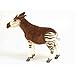 Set of 2 Lifelike Handcrafted Extra Soft Plush Okapi Stuffed Animals 15