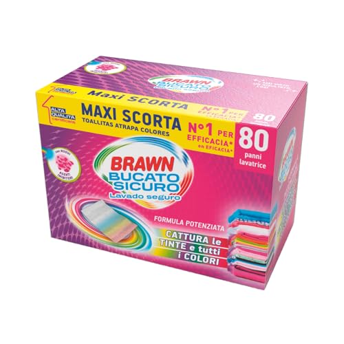 Brawn Bucato Sicuro Foglietti Acchiappacolore, Con...