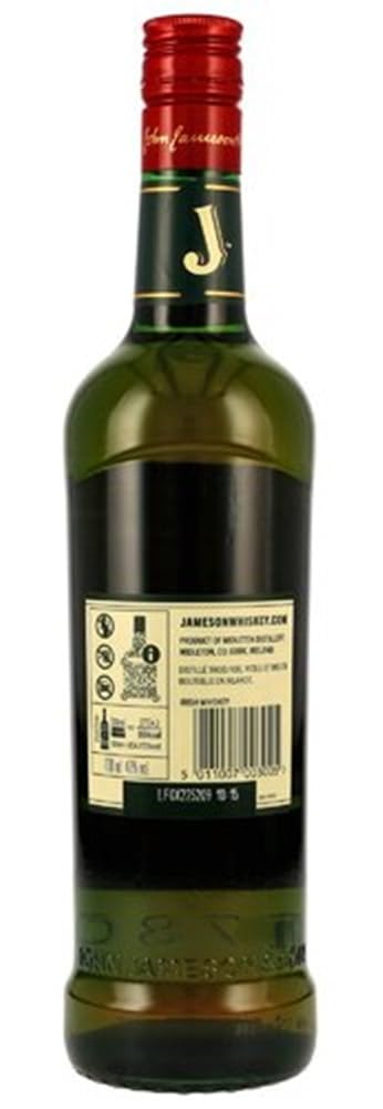 H-BO Jameson Whiskey Geschenkset mit 3 Flaschen Original, Black Barrel & Caskmates je 0,7l - Edles Irish Blended Whiskey Tasting Set in Geschenkbox für Männer & Genießer