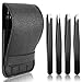 Pinzette 4pcs Pinzetten Set,Pinzette Augenbrauen Zupfen, Pinzetten aus Edelstahl für Gesichtshaar, Wimpern, Augenbrauen, eingewachsene Haare, mit Holster(Schwarz) Baby,Schwarz günstig Kaufen-Pinzette 4pcs Pinzetten Set,Pinzette Augenbrauen Zupfen, Pinzetten aus Edelstahl für Gesichtshaar, Wimpern, Augenbrauen, eingewachsene Haare, mit Holster(Schwarz)