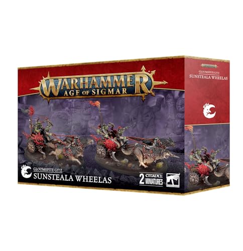 Figurine Gloomspite Gitz Rouleur Fauchesoleil Warhammer AoS pour modélisme et jeu de stratégie
