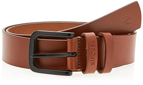 Rip Curl Cut Down Leather Belt - Tan