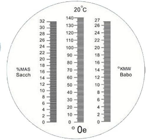 Hand Held Wine Brix Refractometer Rhbn-32satc 6pcs Per Lot