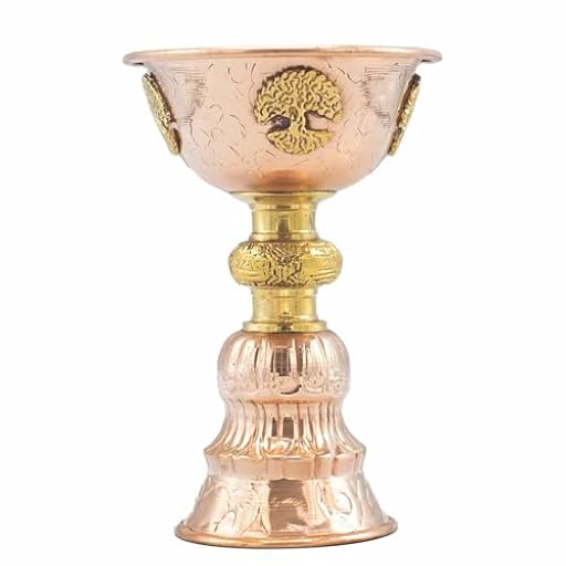Ancient Wisdom Cáliz Ritual de Cobre con Árbol de la Vida 10x15cm | Ya disponible en tu tienda friki favorita! En mundofriki.es!