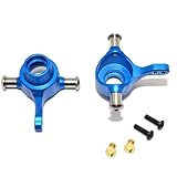 Tamiya TT-01 Upgrade Parts Aluminium Front Knuckle Arm Set - 1Pr Blue