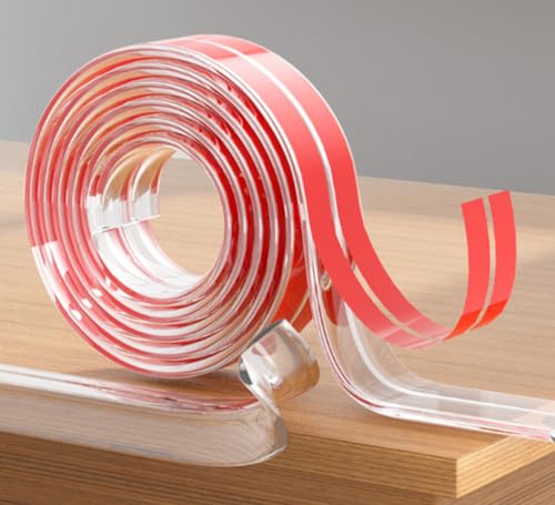 Image of Baby Protectors, Edge Protection Strip Sets, Furniture Corner Guards and Edge Safety Pads for Protecting Sharp Corners on Tables, cabinets and Corners. (0.4in X 78.7in)