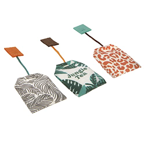 SmartyKat Instincts 3-Pack HappyNip Tricky Tea Bags Cat Toys, Contains Catnip & Silvervine - Multicolor, 3-Pack
