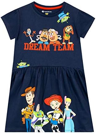 Disney Girls' Toy Story Dress Size 7 Blue