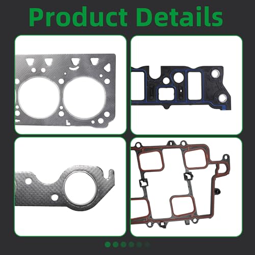 Image of Head Gasket Set, for Buick Lacrosse /Allure /Lesabre /Park /Avenue /Regal | for Riviera, for Chevy Impala /Lumina, for Oldsmobile 88 /Intrigue /LSS /Regency, for Pontiac Bonneville /Grand Prix, 3.8L, 97-05