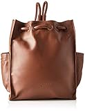 Baumwolle Liebeskind Berlin Damen Drawstring Backpack Medium Rucksackhandtasche, Braun (Toffee), 11.0x33.0x27.0 cm