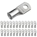 SELTERM 25 Pack 1/0 Gauge 1/0 AWG 5/16" Stud UL Marine Grade Ring Terminal Lugs Battery Cable Tinned Copper Eyelets