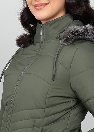 Image of Qube By Fort Collins Women's Polyester Standard Length Jacket