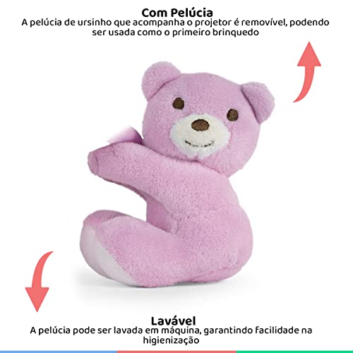 Chicco Projetor Berço Next 2 Stars Rosa Rosa