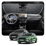 [2026 Aggiornamento] BSTW Compatibile con Ford Kuga MK3 2020-2025 2026 Parasole Parabrezza, Parasole Pieghevole Automatico Design con Coulisse Isolamento Termico e Protezione UV Kuga 3 Accessori