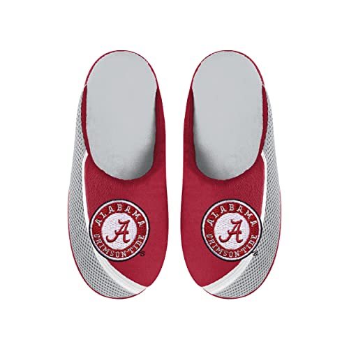 Image of FOCO Men's NCAA 2022 Big Logo Color Edge Slipper | Casual Slippers