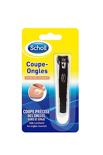 Scholl Coupe-Ongles - Pédicure pour les ongles durs et épais des orteils