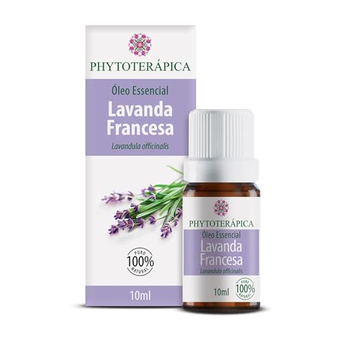 Óleo Essencial de Lavanda Francesa 10ml - Aroma Equilibrante - Fórmula Natural - Vegano - Phytoterápica
