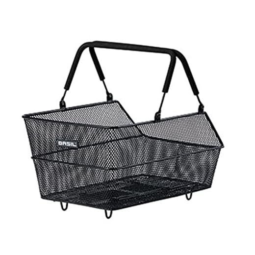 Basil B.V. Unisex - Adult Cento S MIK Rear Basket Black 35
