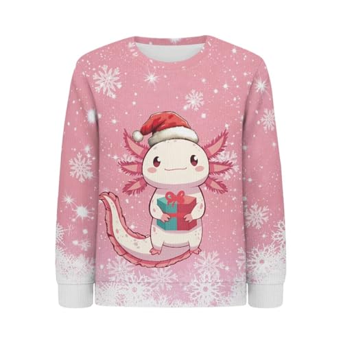 Children's Long-Sleeved Sweater 2025 Trendy Relaxed Simple Fit Casual Cozy Sweaters, Easy to Put on Take Off