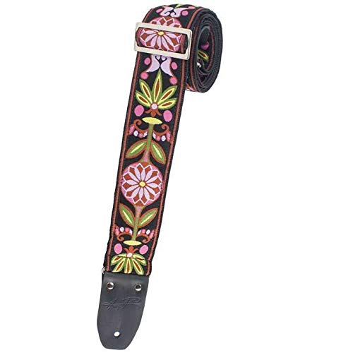 Henry Heller Hjq2-41 Guitar Strap, Multi Color #TOP1