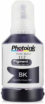 Proprint Photo nk 112 L6490 L6550 L6570 M1540 Siyah Muadil M rekkep 7500 Sayfa, Epson ile uyumlu