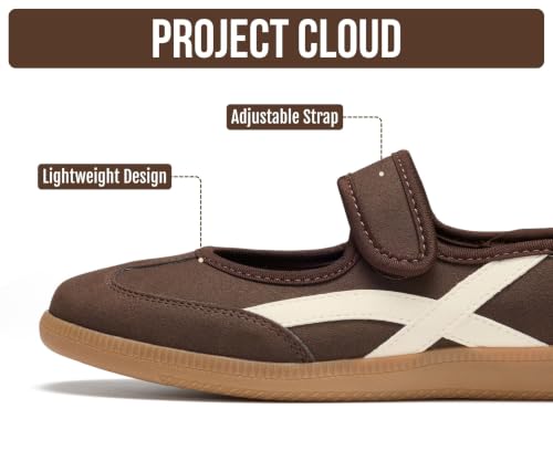 Project Cloud Mary Jane Shoes - Non-Slip Fashion Sneakers for Women angle 3