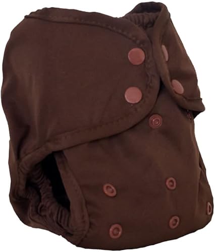 Miniatura 11 de Funda para pañales de tela con botones - Snap Super One Size (12-40lbs), Jane Jane,Anclado,Rosa